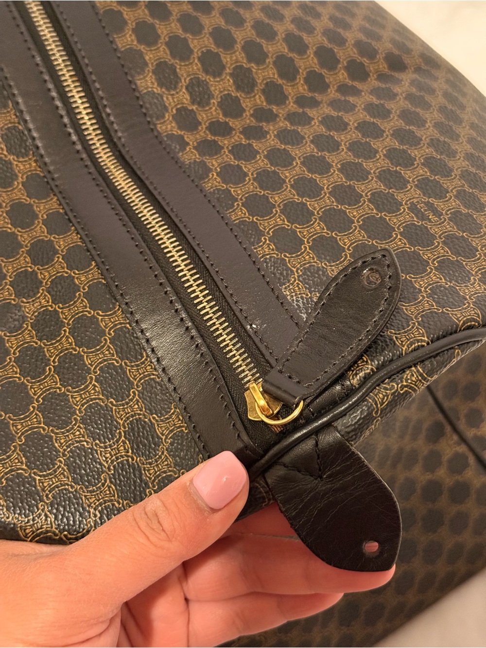 Celine Macadam Boston Travel Bag - Picture 11 of 16